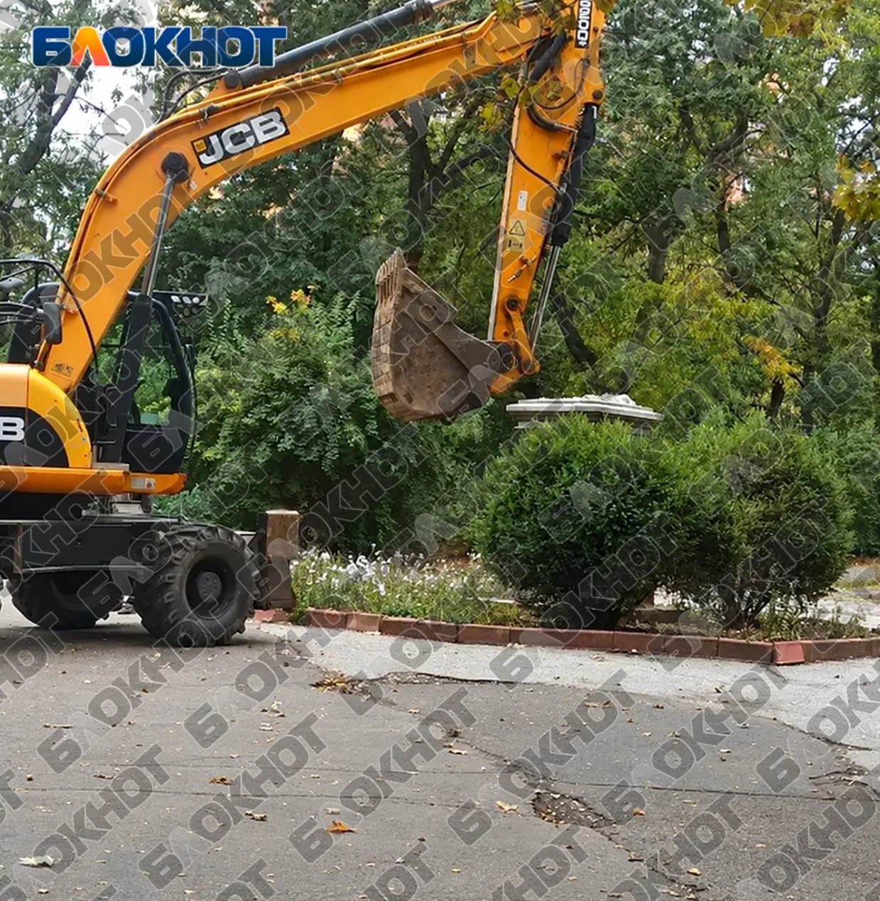 🔨 В Одессе добрались до постамента Мичурина