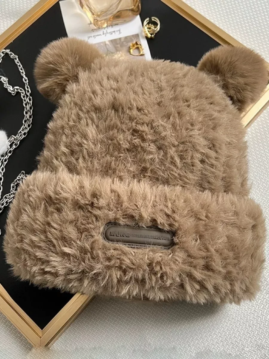 Шапка с ушками ✨