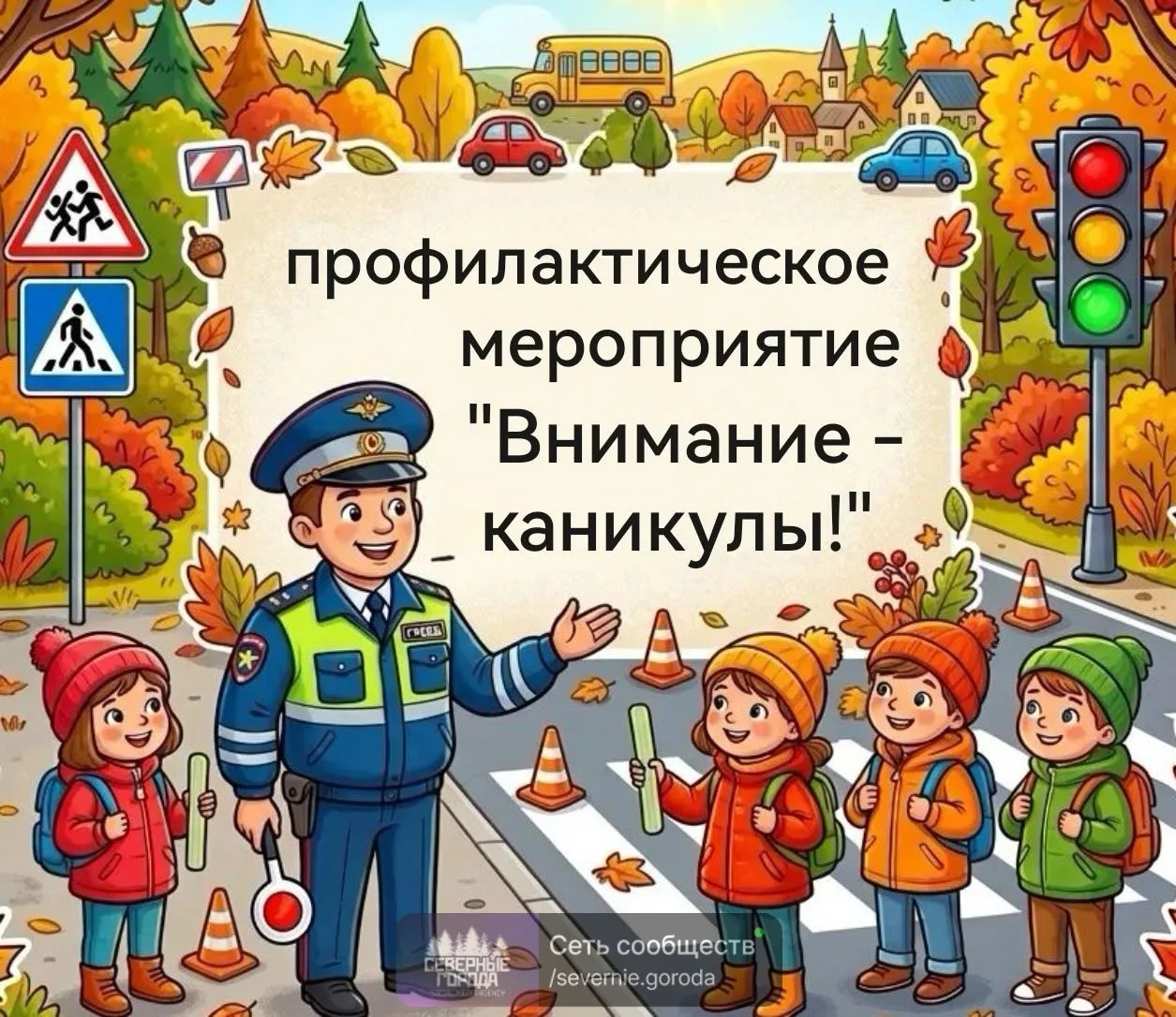 "Внимание, каникулы!"- стартует профилактическое мероприятие по безопасности дорожного ...