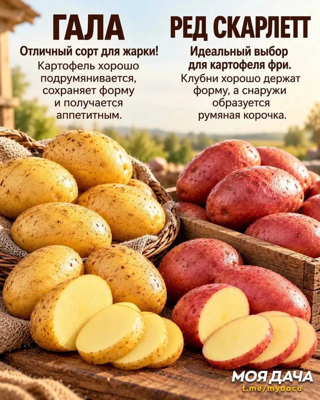 Лучшие сорта картофеля 🥔
