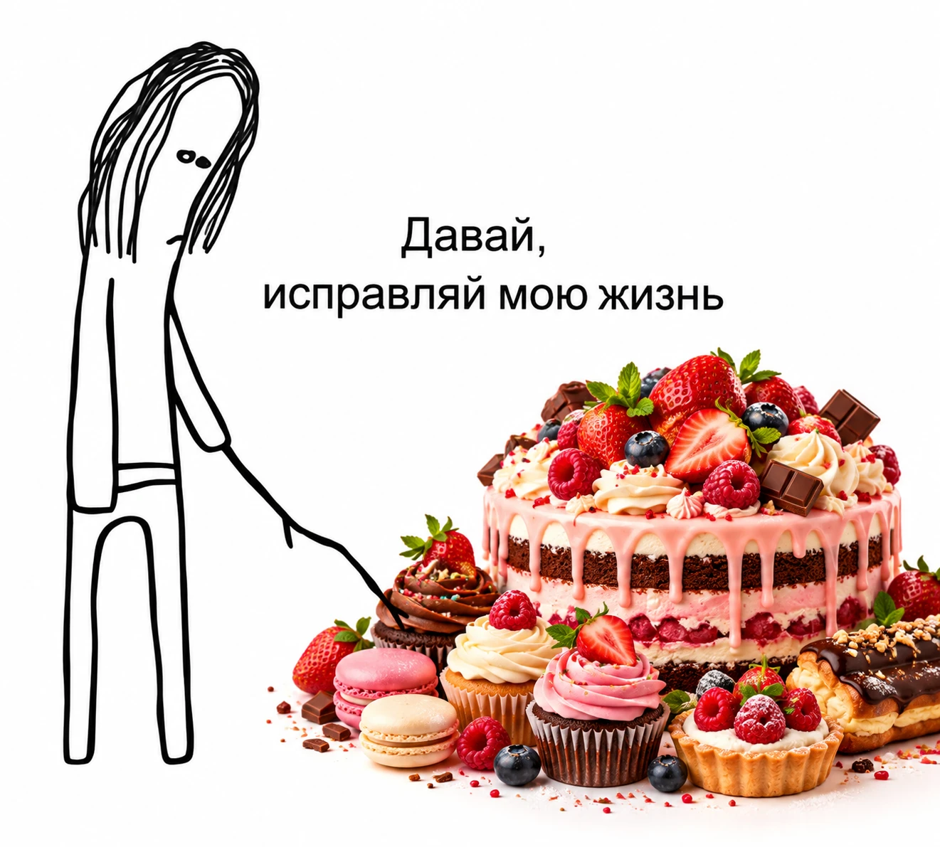 🍰 Россияне заедают осеннюю тоску булками и тортами