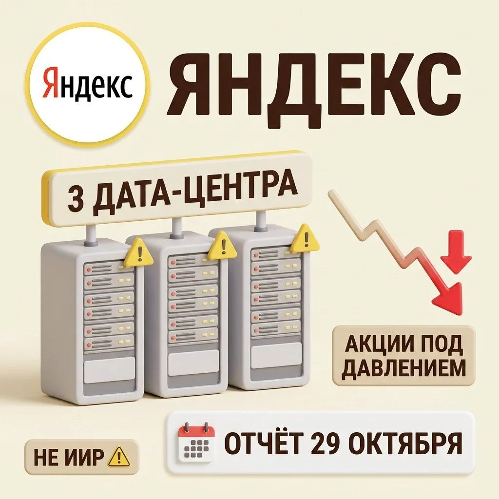 📉 Что происходит с Яндексом