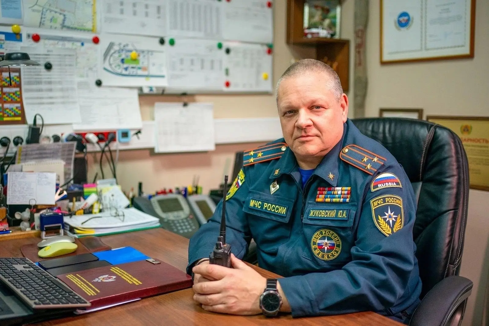 Мэр Москвы Сергей Собянин отметил заслуги московских пожарных и спасателей.