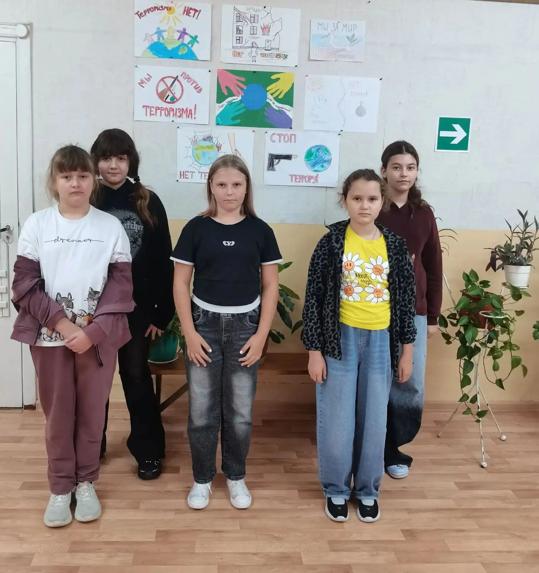 🎨 Выставка антитеррористических плакатов в ДШИ 12.