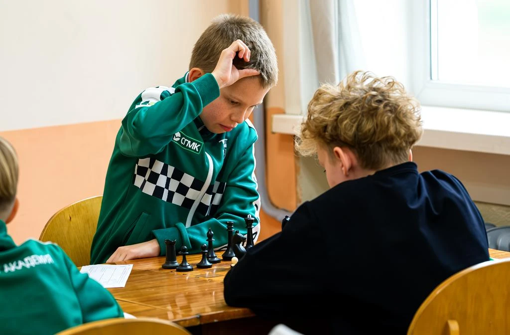 ‼️В спортивной школе им. Б.А.Кустова продолжается чемпионат Новокузнецка по шахматам (п...