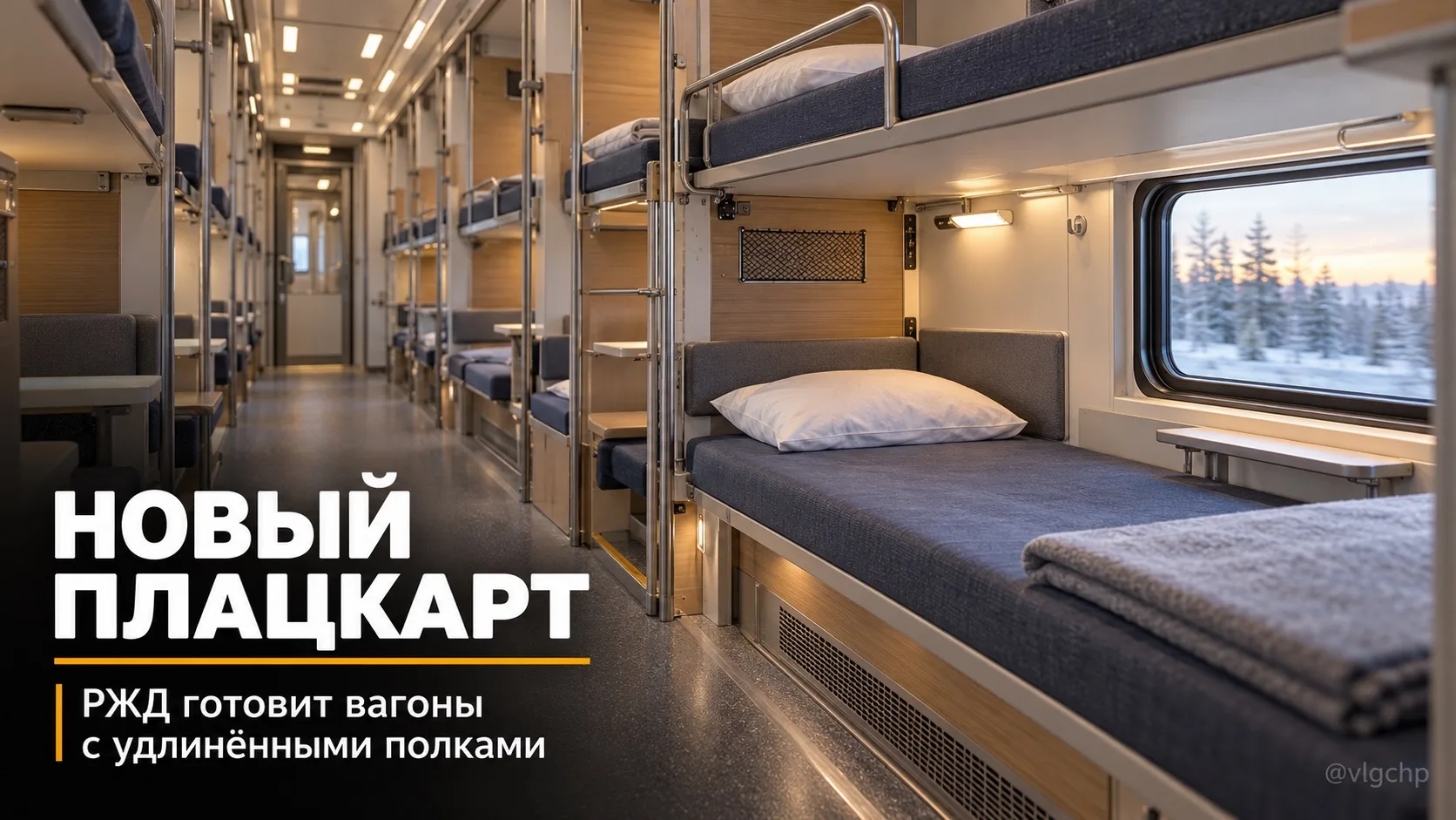 🚆 Плацкарт в России может стать комфортнее.