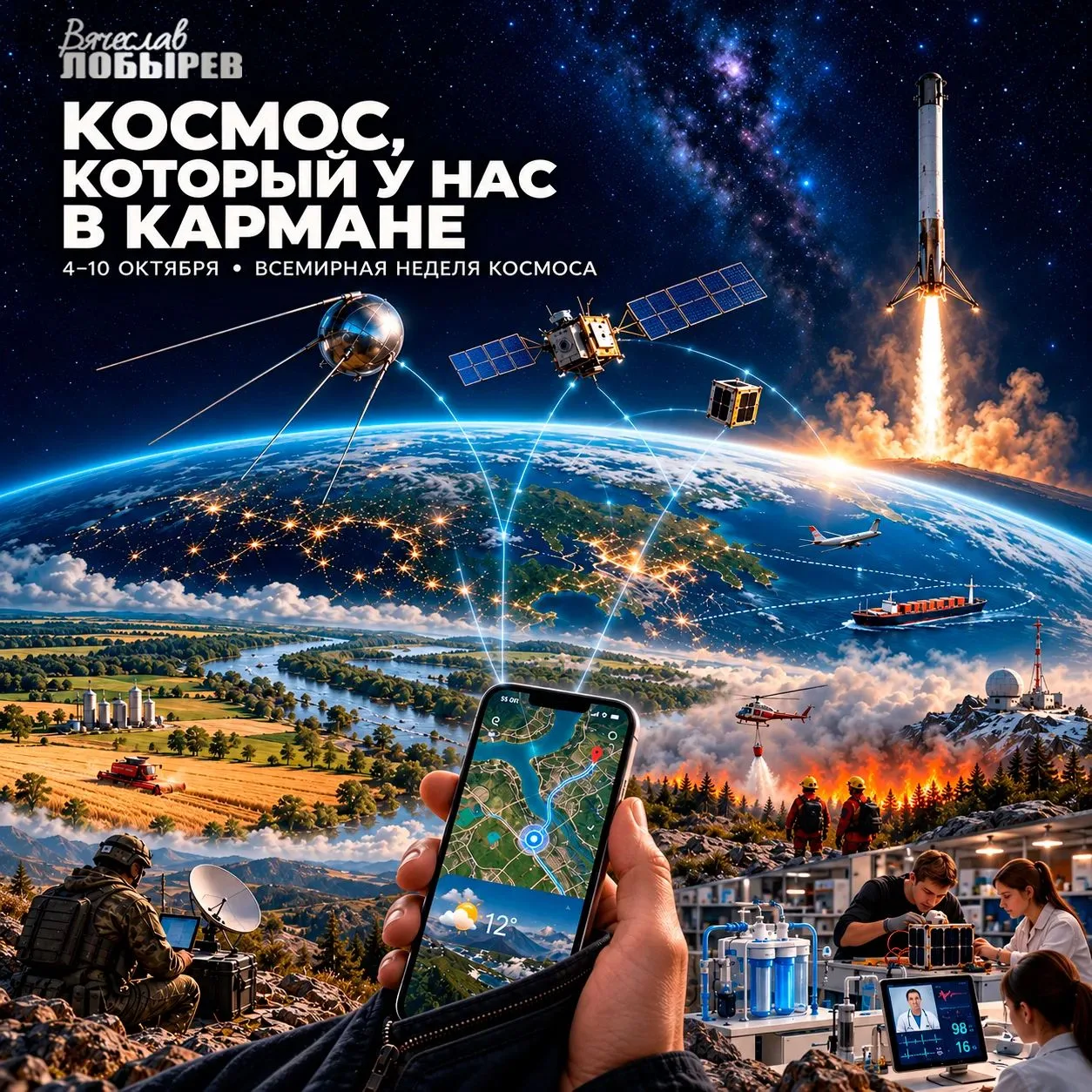 КОСМОС, КОТОРЫЙ У НАС В КАРМАНЕ