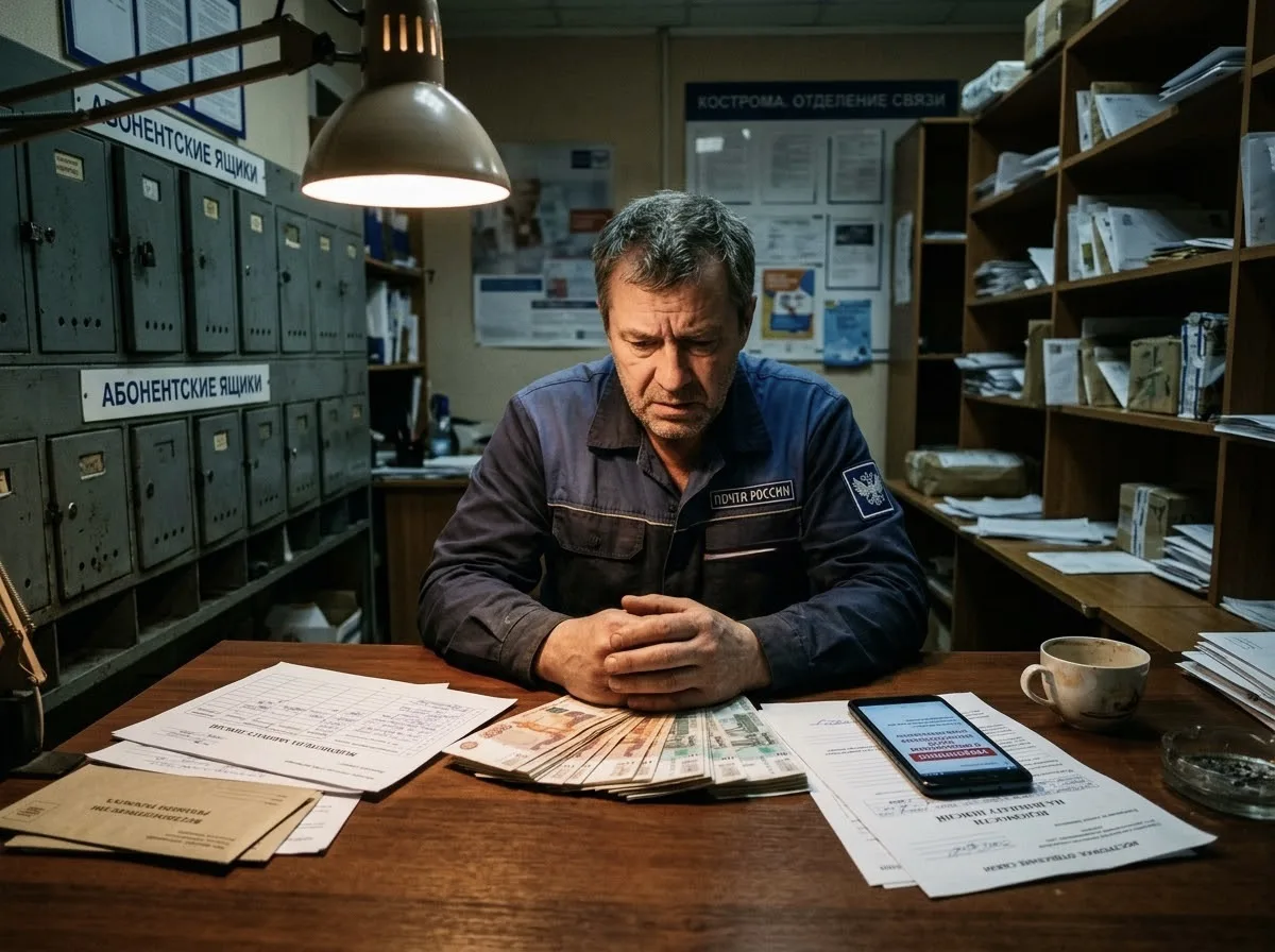 😱Экс-начальник почты забрал себе чужую пенсию для погашения кредитов