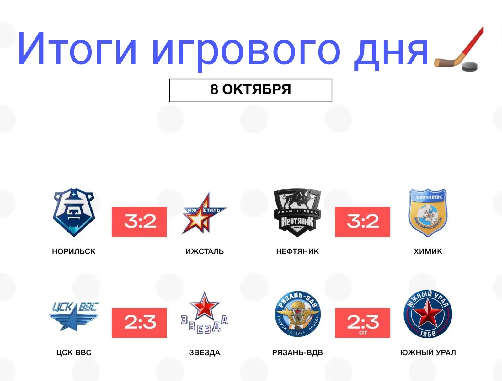 Популярный счёт🏒 😁