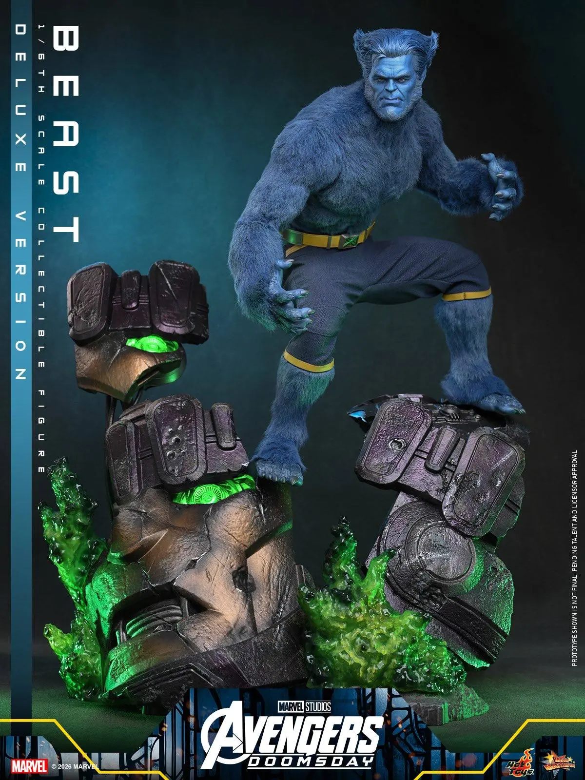 Hot Toys представили фигурку Зверя по фильму «Мстители: Доктор Дум».