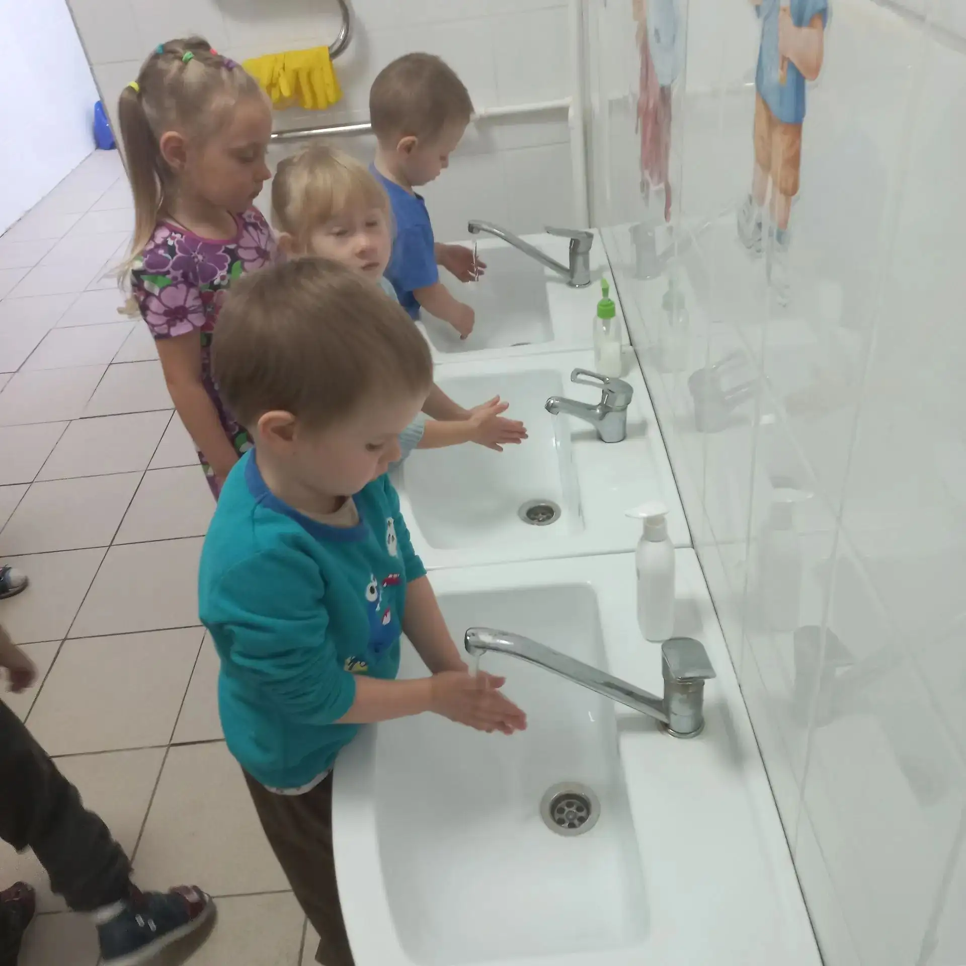 🌿 Руки с мылом надо мыть, чтоб здоровенькими быть! 🧼✨