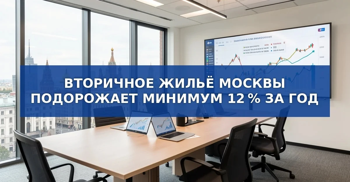 Вторичный рынок жилья в Москве: рост цен и активность продаж в сентябре 2026 г.