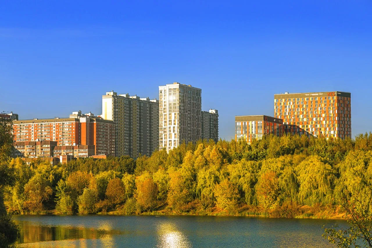 🍂Золотая осень Митинского парка