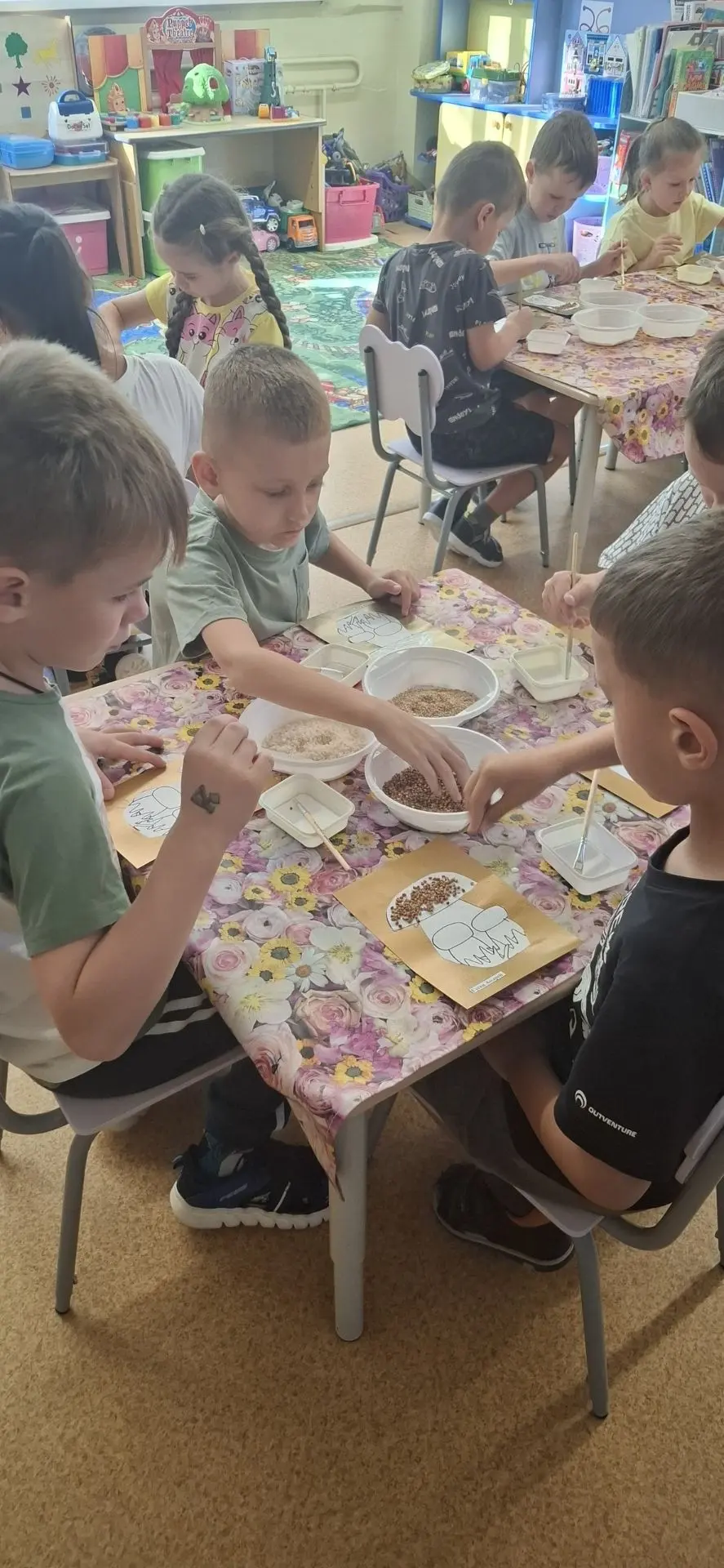 🍄 Грибная полянка в группе «Ежевичка»!