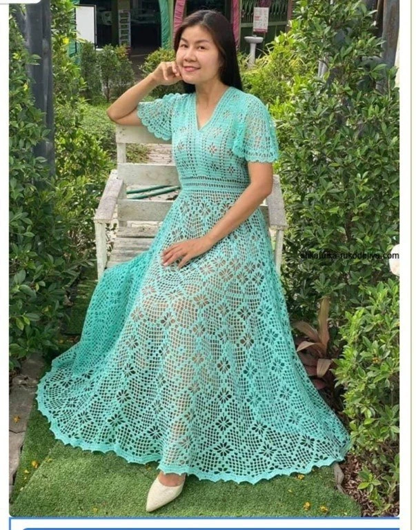 Очень красивое летнее платье 👗