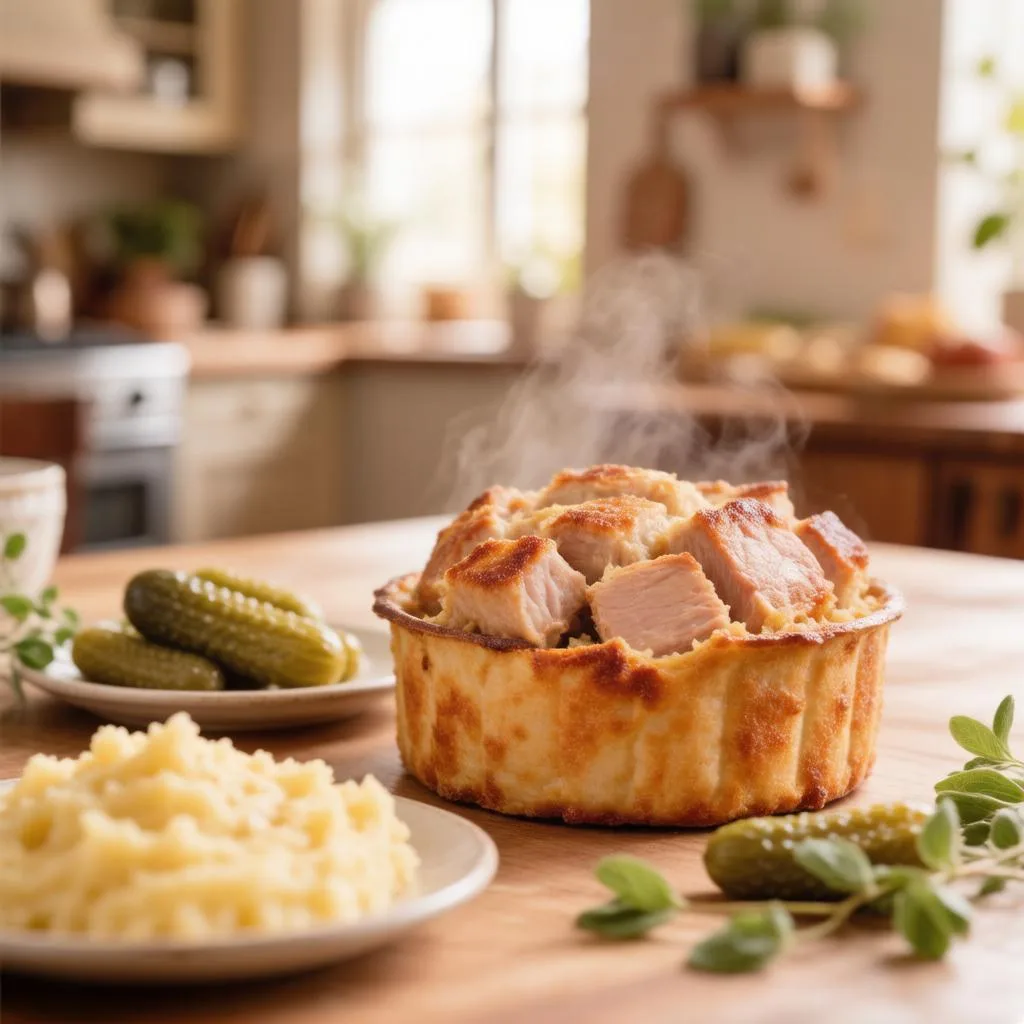 «Мясо по‑чешски — ароматное, сочное, по‑домашнему уютное!» 😍