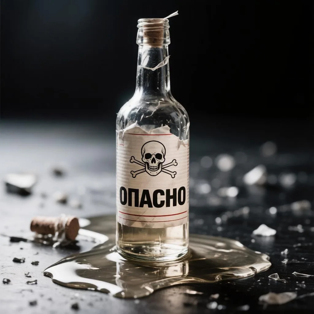 🛑 Дешевая водка = билет в один конец.