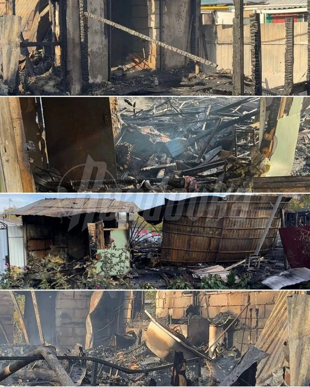 В Рязанской области после пожара семья пропавшего без вести бойца СВО живет вшестером в...
