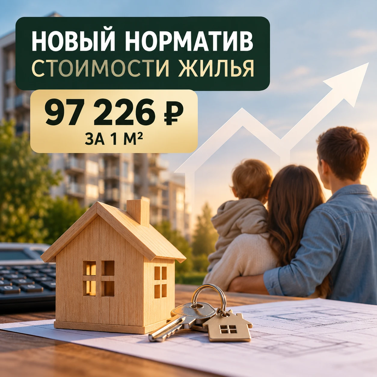 🏠 В Староминском районе увеличили норматив стоимости жилья для социальных программ