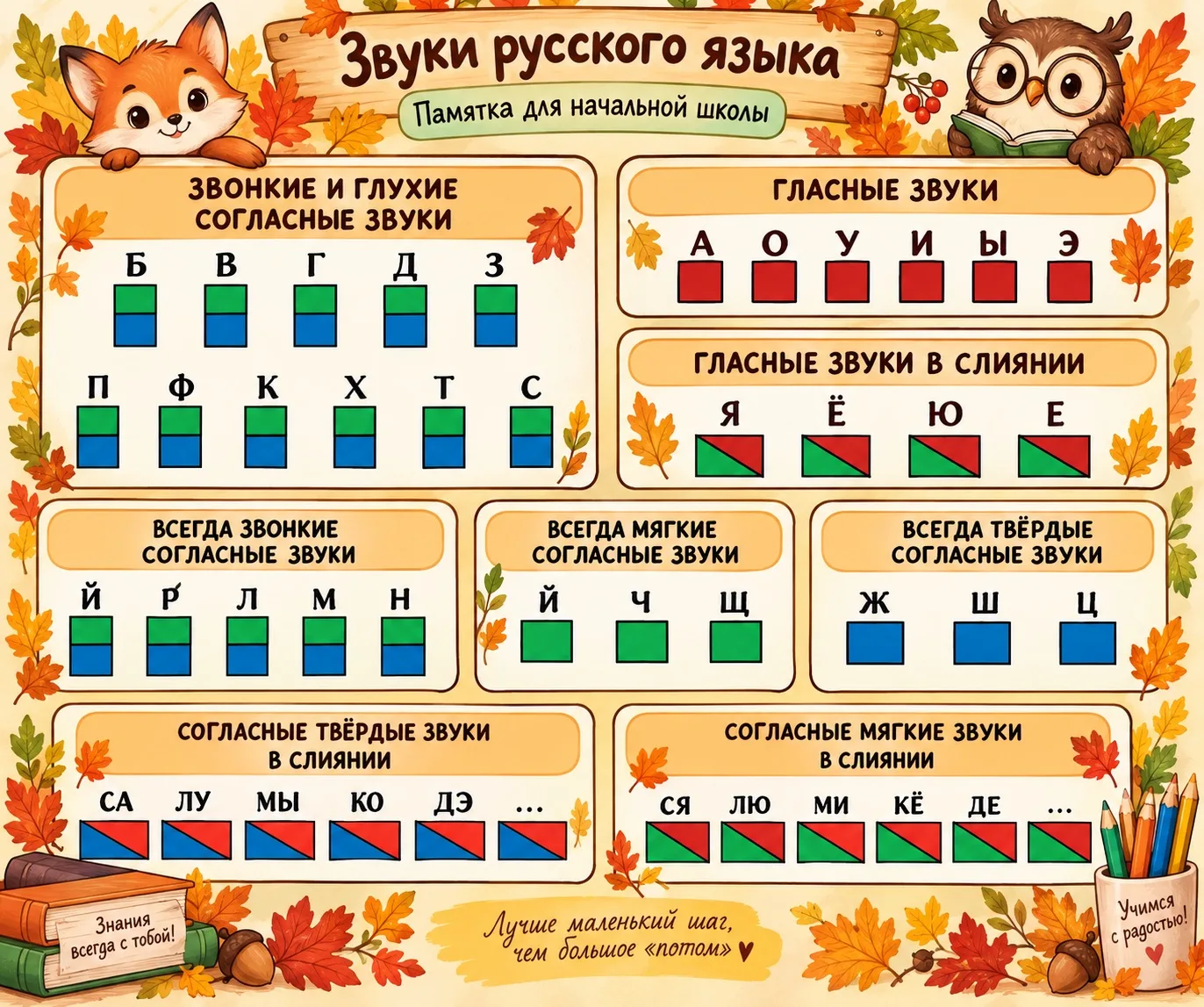 🍂 Памятки