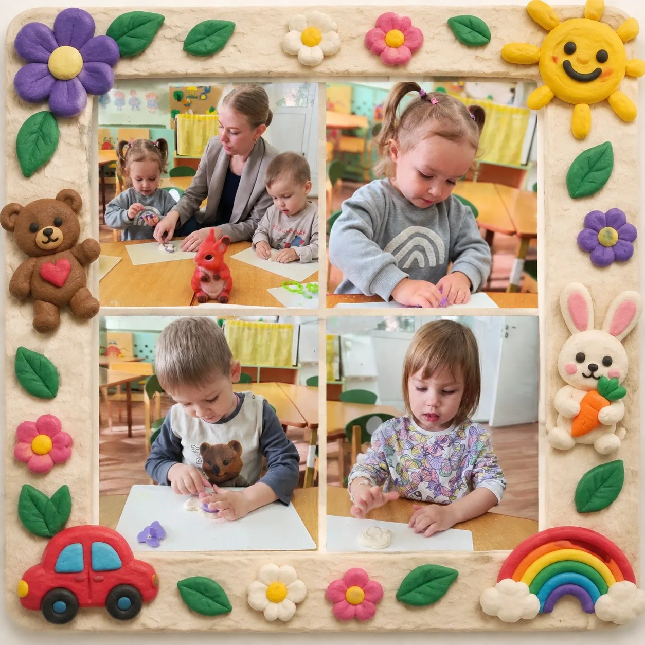 ✨Волшебство в ладошках: наши малыши и соленое тесто!✨
