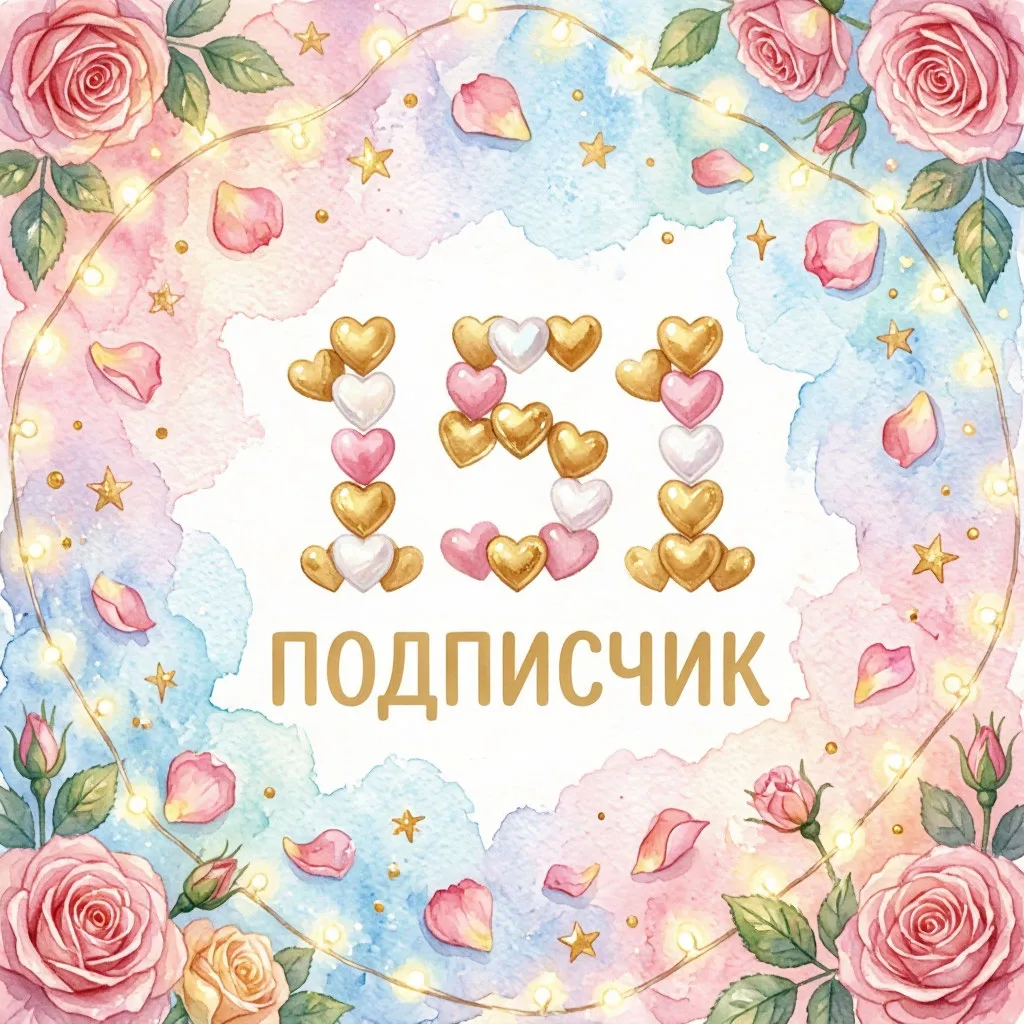 🎉 Радость в каждом числе: у нас — 151 подписчик! 🎉