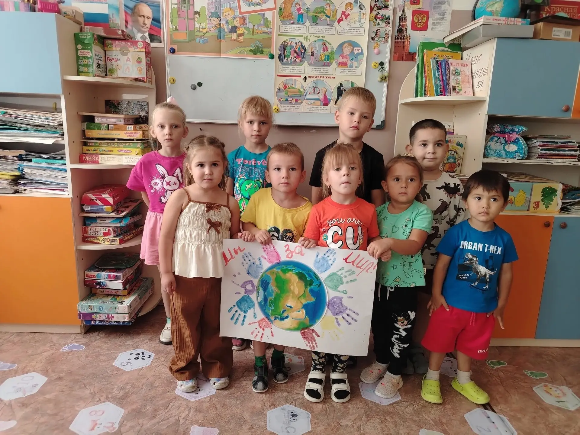 В Шебалиновском детском саду прошло тематическое мероприятие, посвященное Дню солидарно...