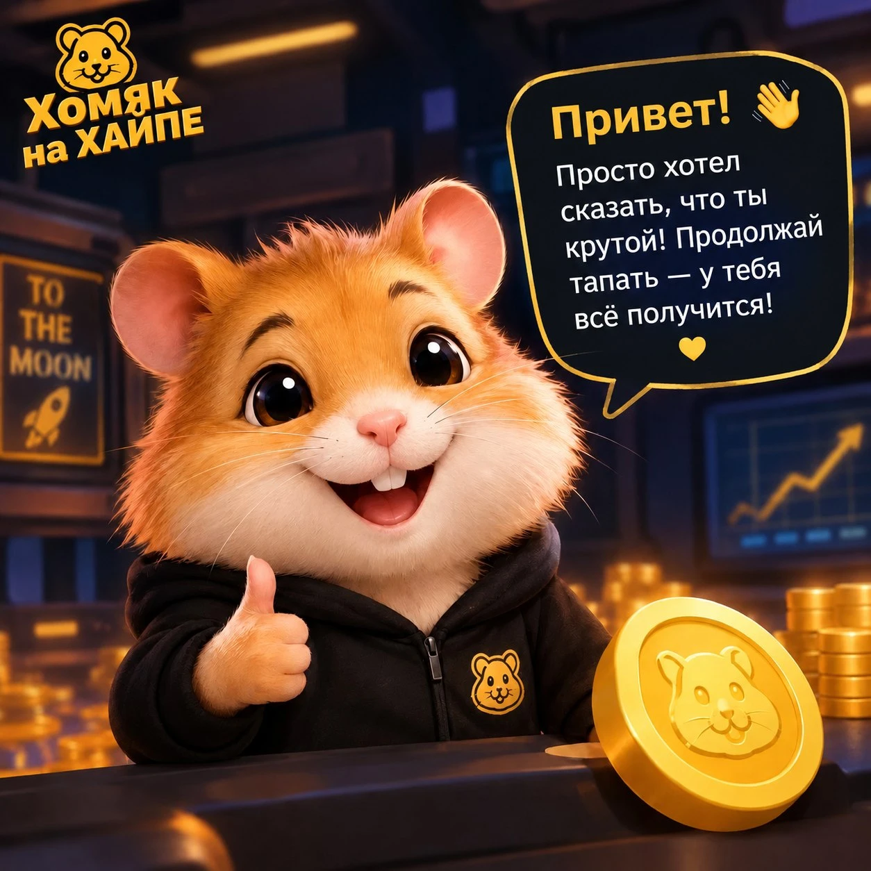 🐹 Хомяк-тапалка: раздаём деньги каждую пятницу!
