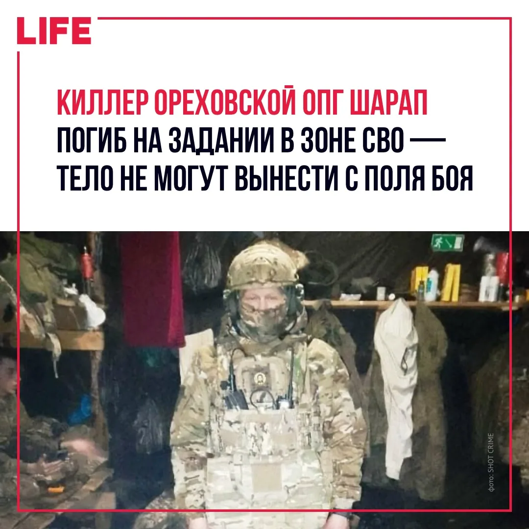 Бывший бригадир Ореховской ОПГ Александр Шарапов, известный в криминальном мире как Шар...