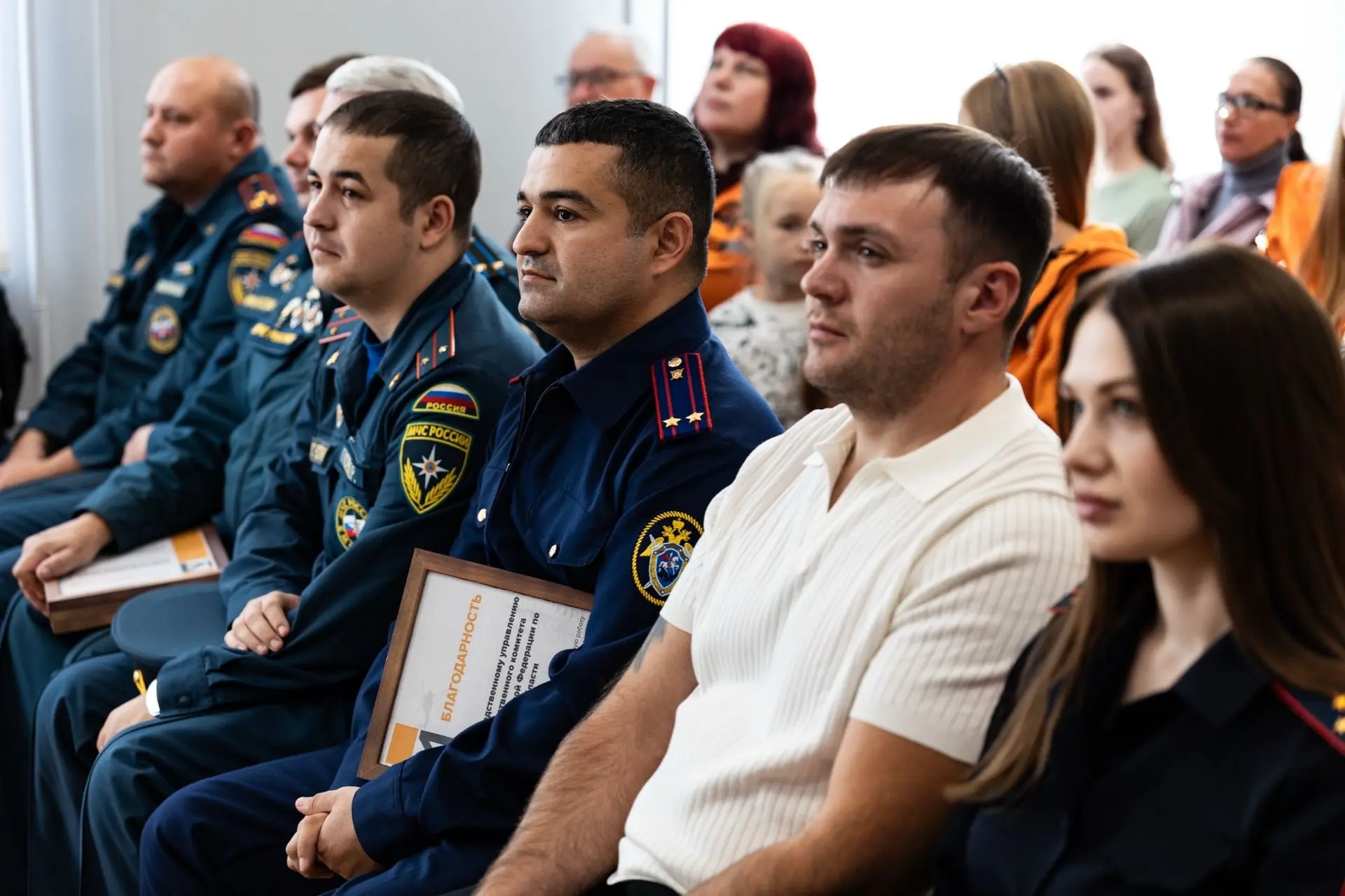 Сотрудник СУ СК России по Курской области принял участие в торжественном мероприятии, о...