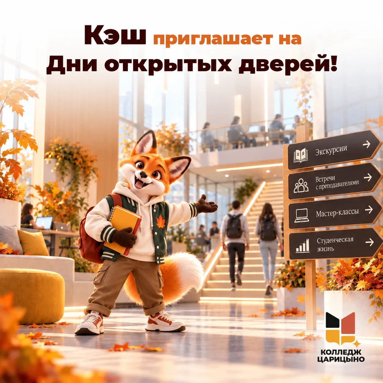 Дни открытых дверей в ноябре🍂