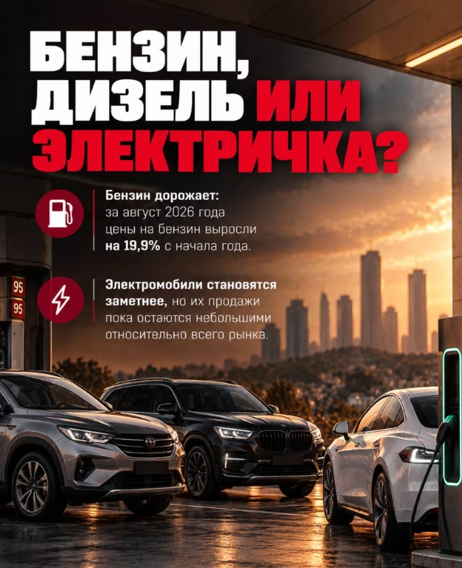 ⛽️ Бензин, дизель или электричка?