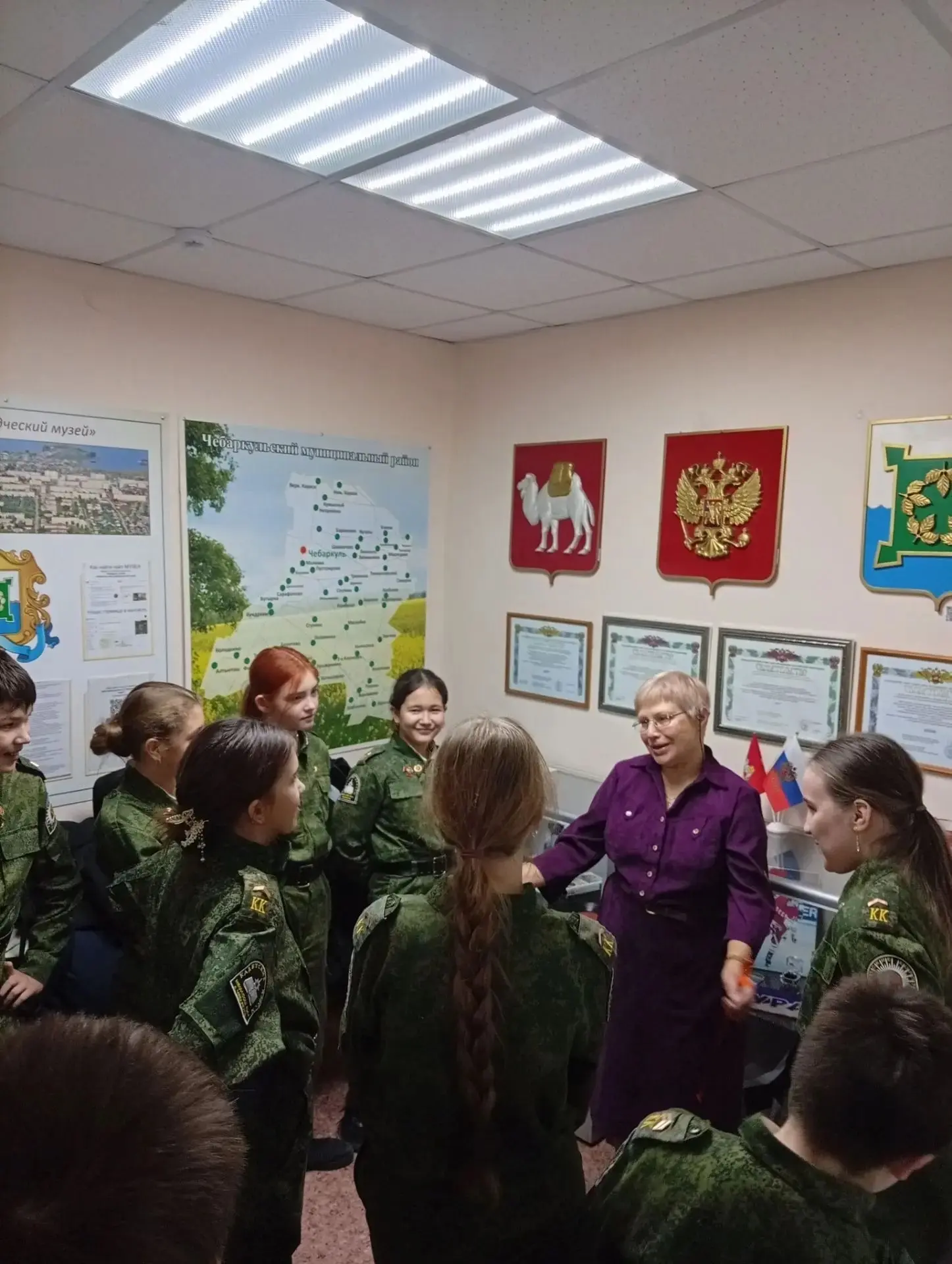 14 и 15 октября - " День кадета", по традиции кадеты  6б и 8в классов школы №6 гости Кр...