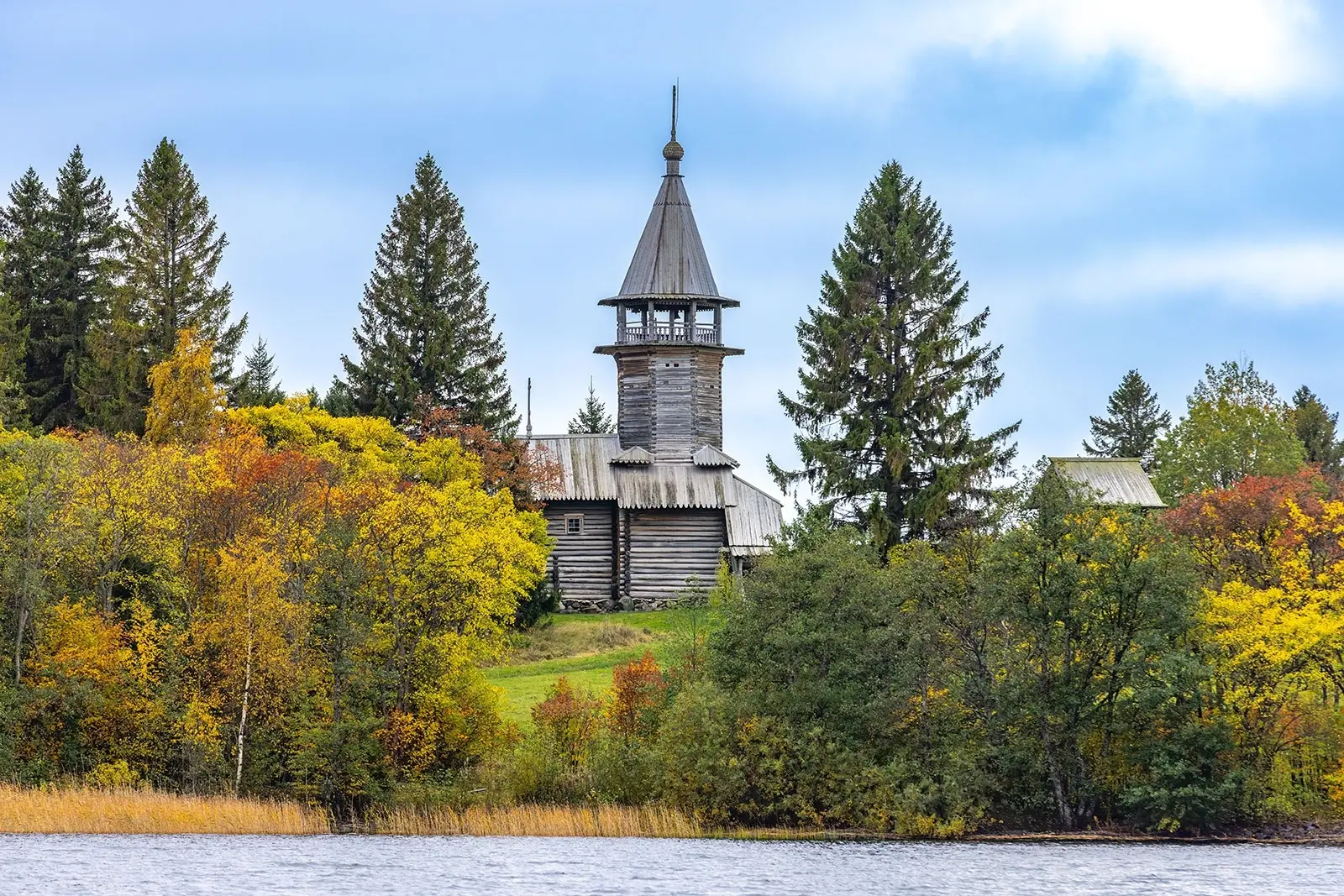 🍂 Осенние пейзажи острова Кижи и Заонежья