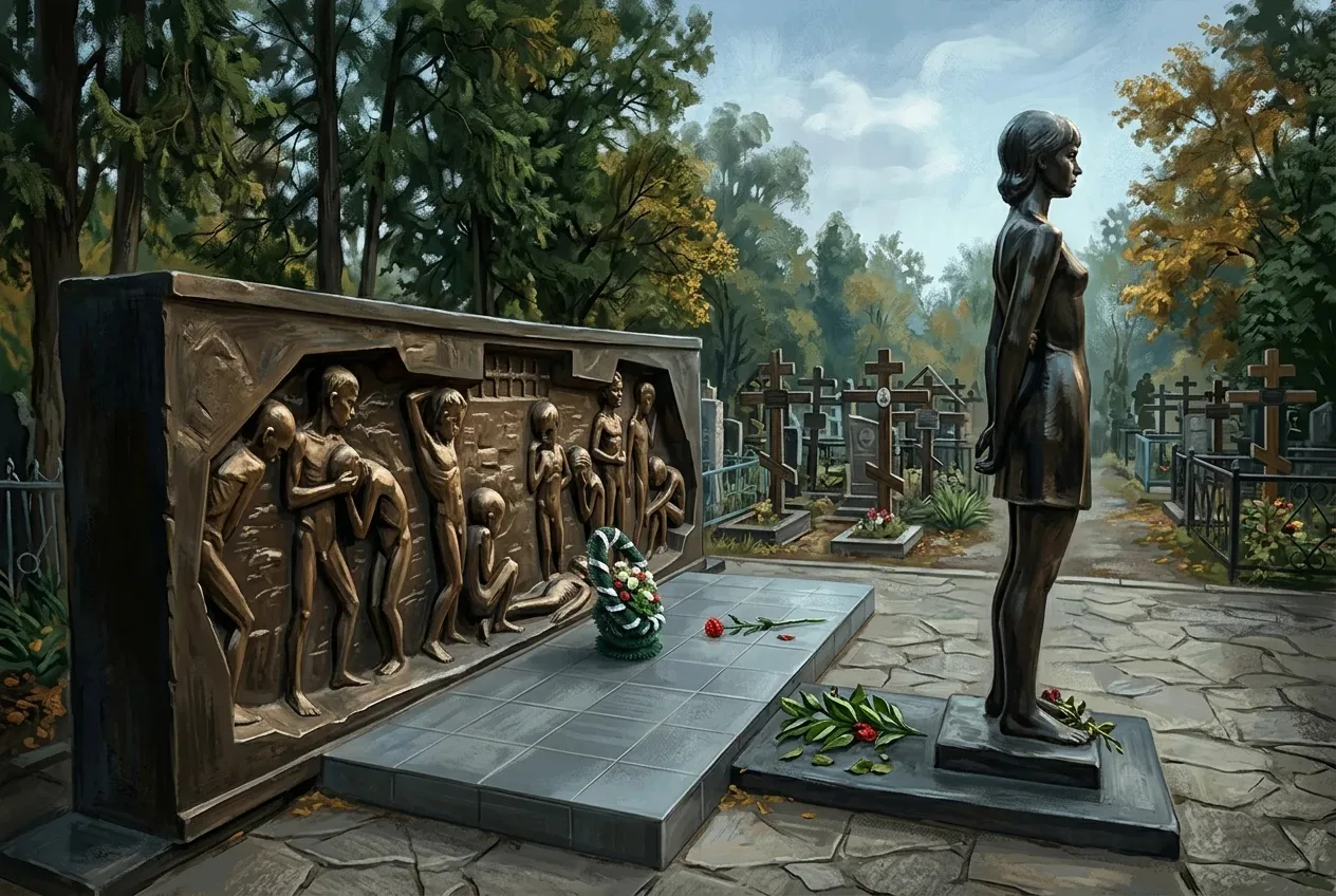 9 октября 1942 года немцы вывезли 214 детей-инвалидов из Ейского детского дома, замучив...