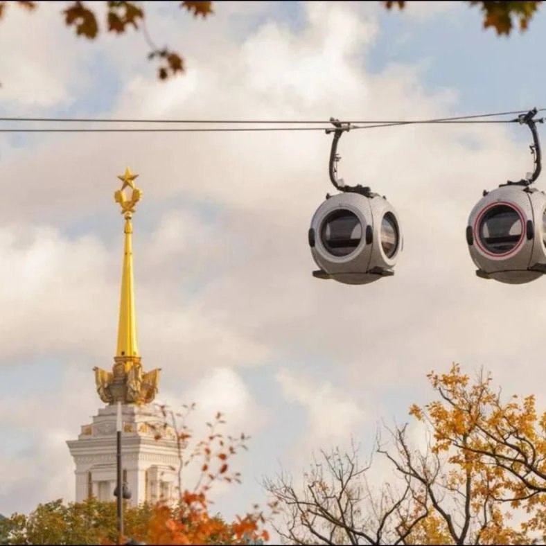 🚠 Сейчас на ВДНХ можно прокатиться на канатной дороге за полцены