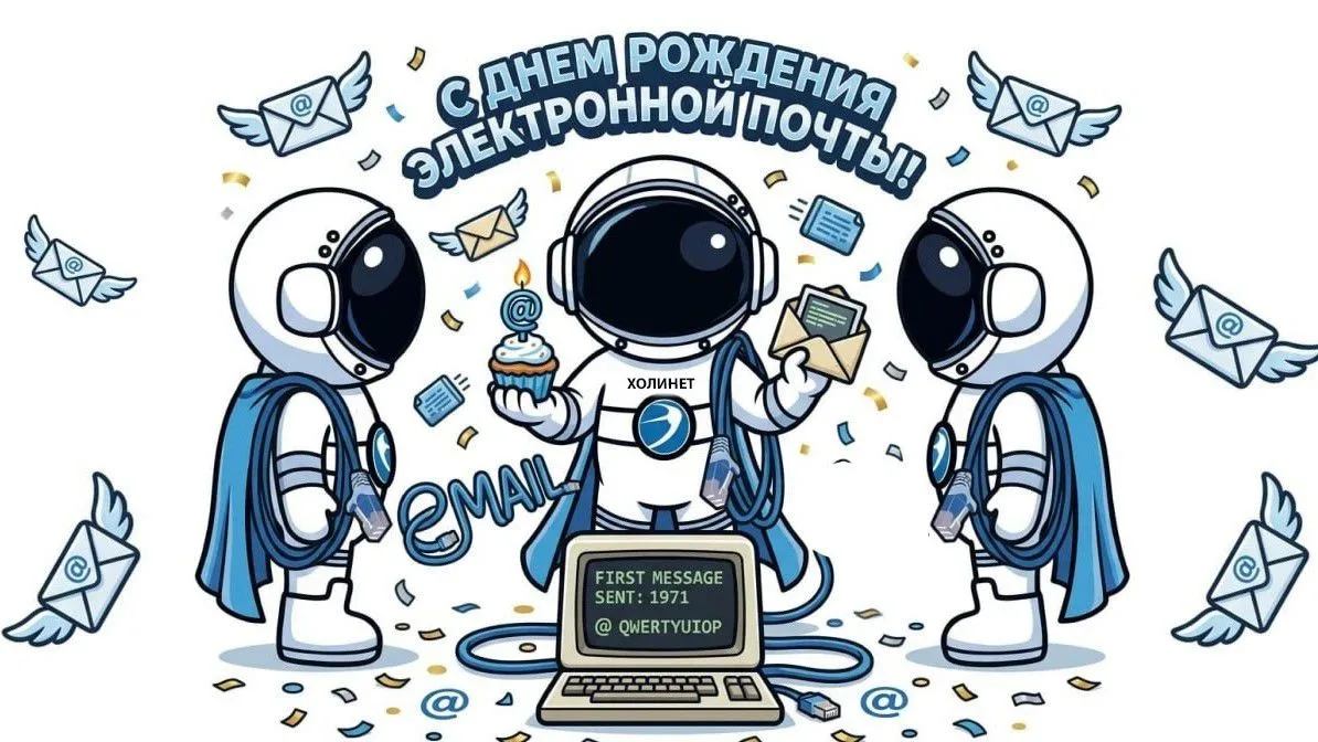 📧 2 октября — день рождения электронной почты.