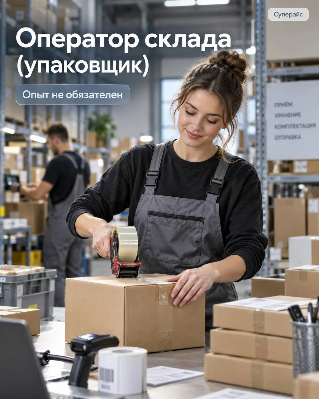 ОПЕРАТОР СКЛАДА (УПАКОВЩИК)