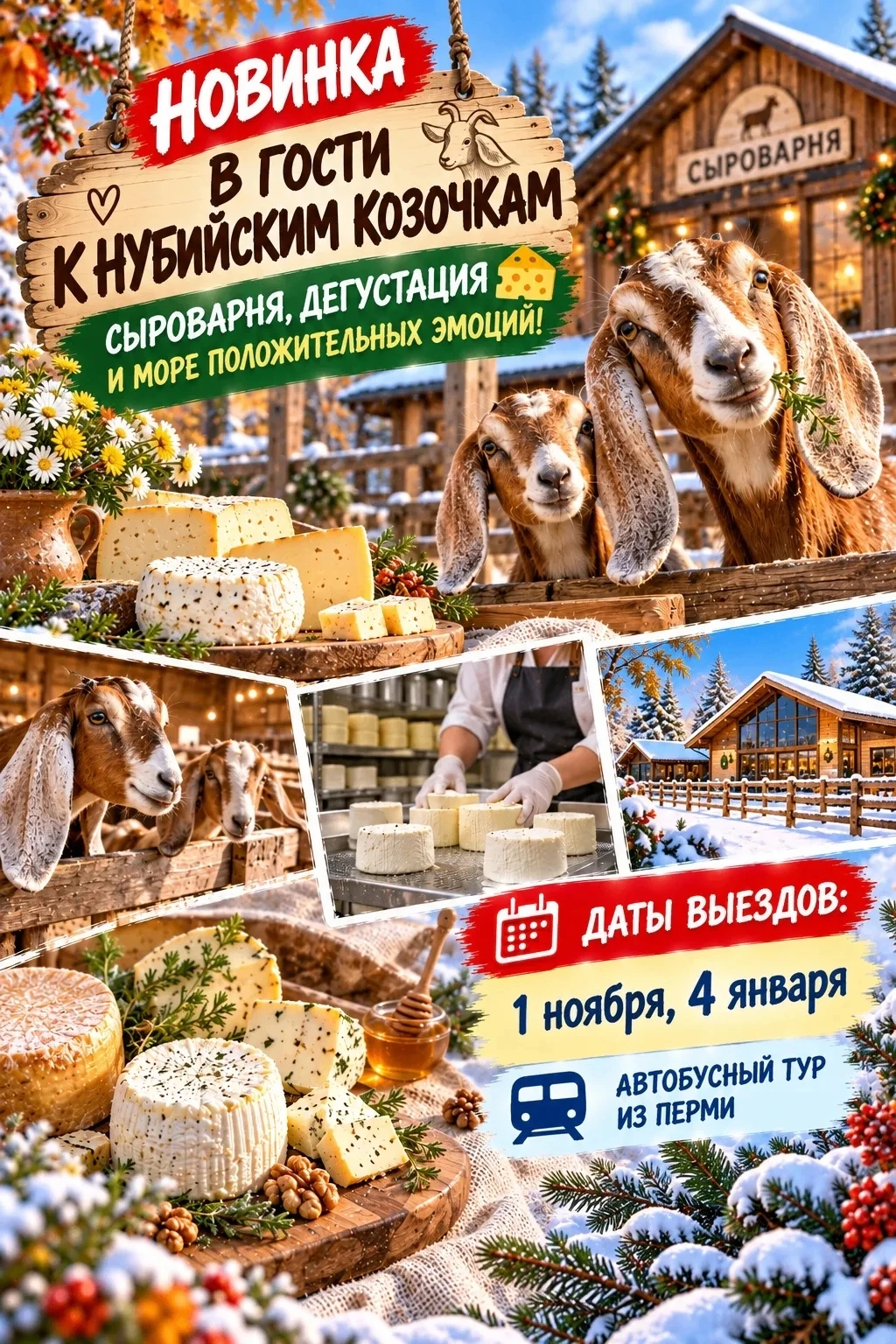 🔥НОВИНКА В ГОСТИ К НУБИЙСКИМ КОЗОЧКАМ — СЫРОВАРНЯ, ДЕГУСТАЦИЯ И МОРЕ ПОЛОЖИТЕЛЬНЫХ ЭМО...