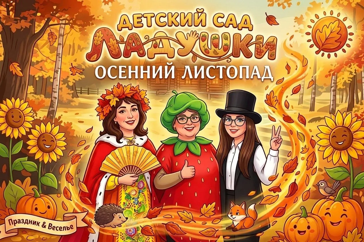 В старших и подготовительных группах прошёл осенний праздник — яркий, музыкальный и оче...