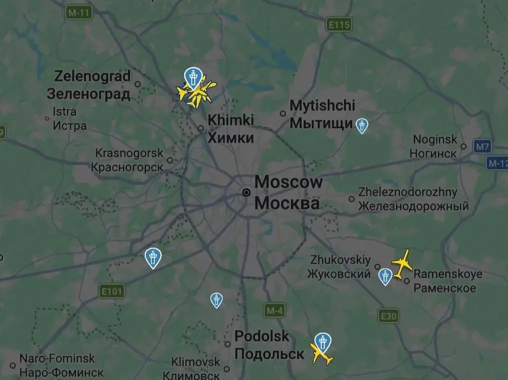 ❗️ Московские аэропорты ограничили приём и отправку самолётов