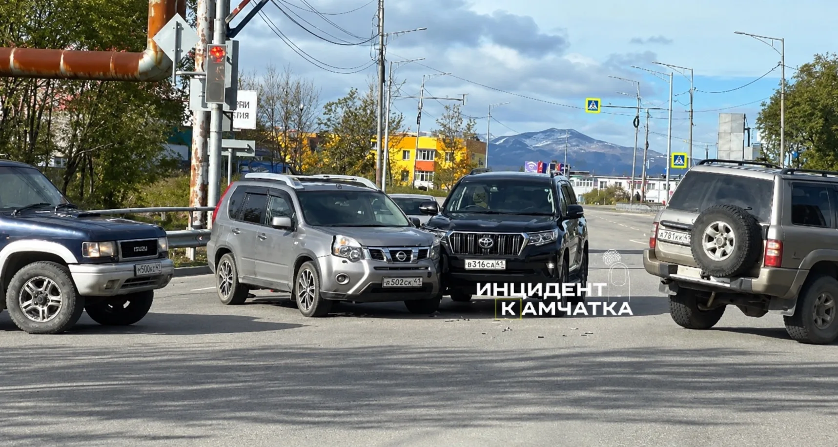 Стукнулись на выезде с «Лимонада»