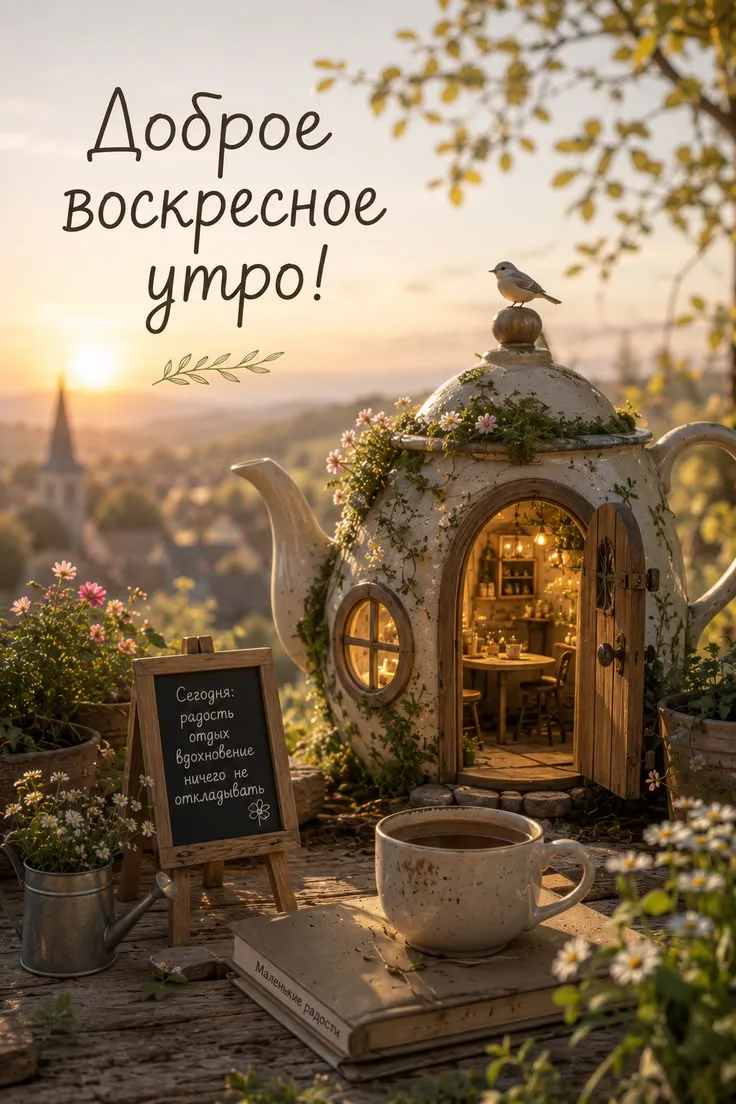 Доброе утро, воскресенье, 11 октября! Желаю провести день так, как хочется именно тебе ...