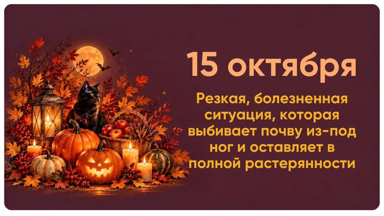 СОВЕТ ДНЯ ➡️ 15 ОКТЯБРЯ