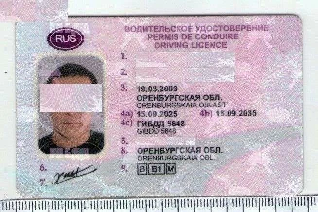 В Оренбуржье поймали водителя с фальшивыми правами
