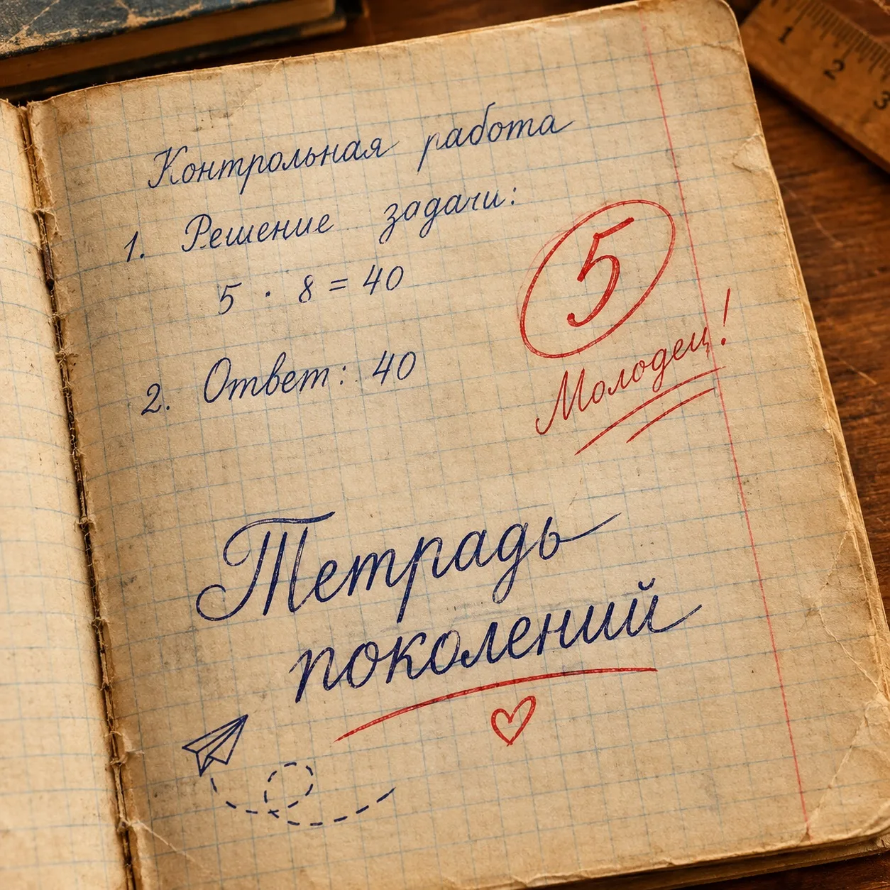 🎓 АКЦИЯ-ЧЕЛЛЕНДЖ «ТЕТРАДЬ ПОКОЛЕНИЙ: ИСТОРИЯ В КЛЕТОЧКУ» 🎓