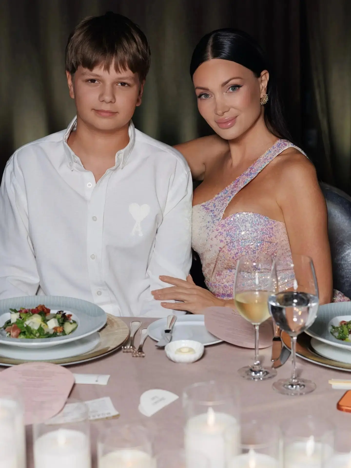 Евгения Феофилактова со своим сыном Даниэлем Гусевым.