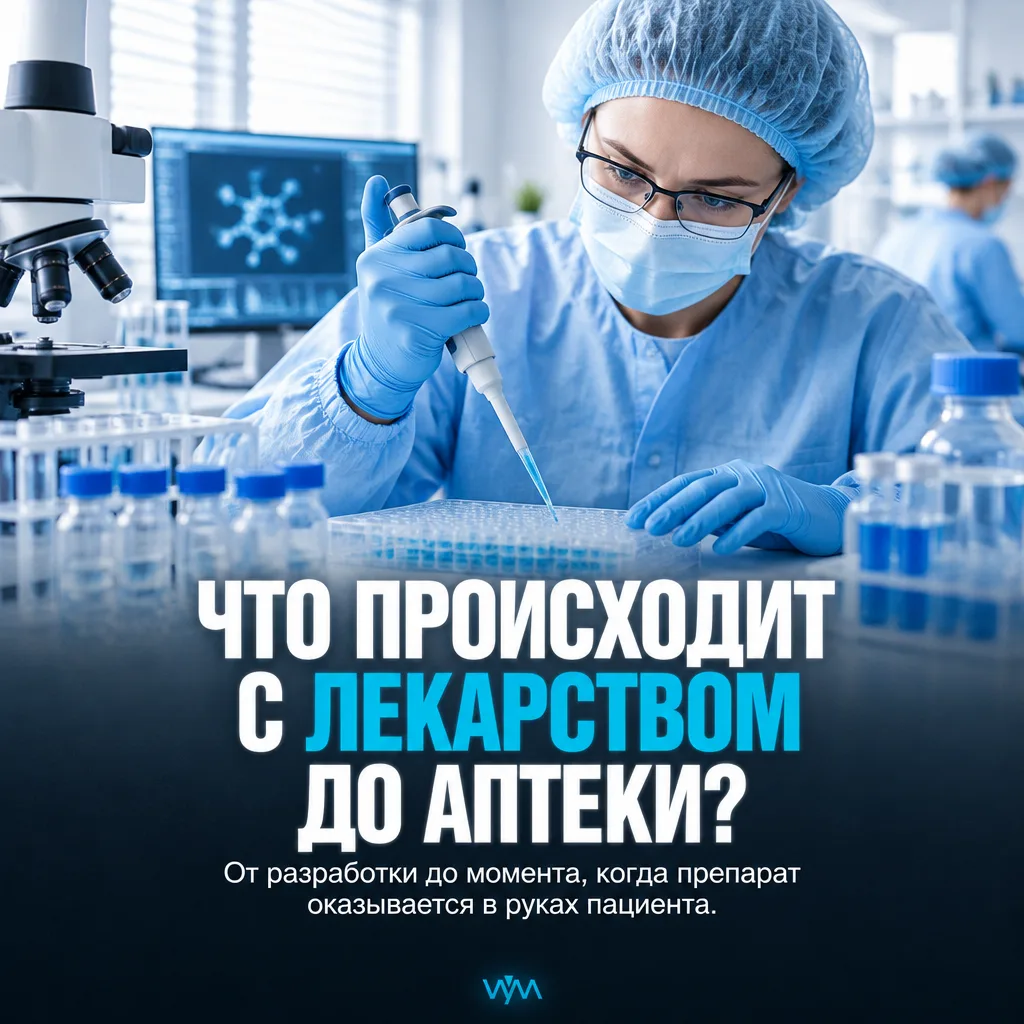 💊 Лекарственая продукция проходит огромный путь, прежде чем оказаться в руках у пациен...