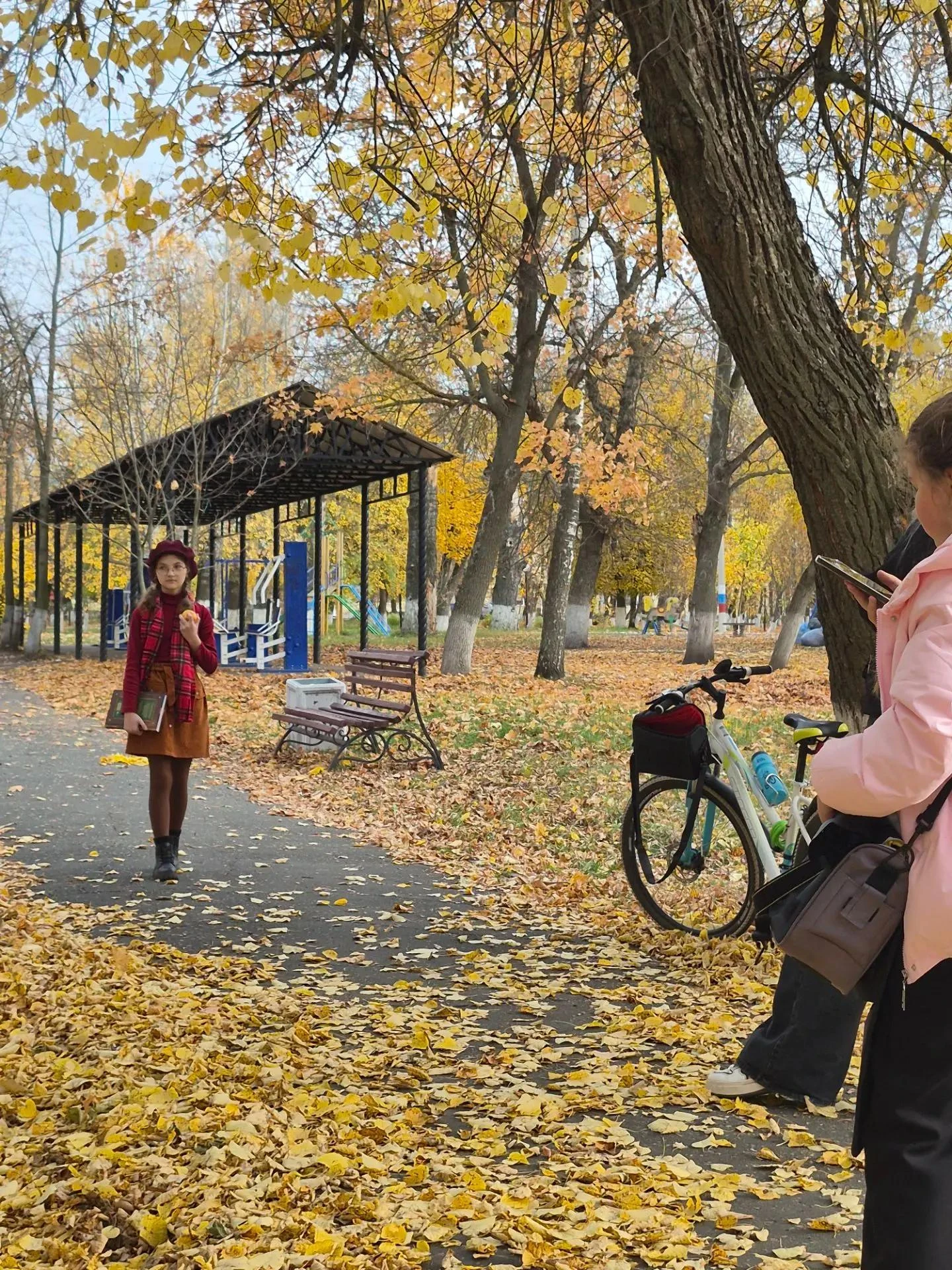 Осенняя сказка: наша первая съёмка на природе!