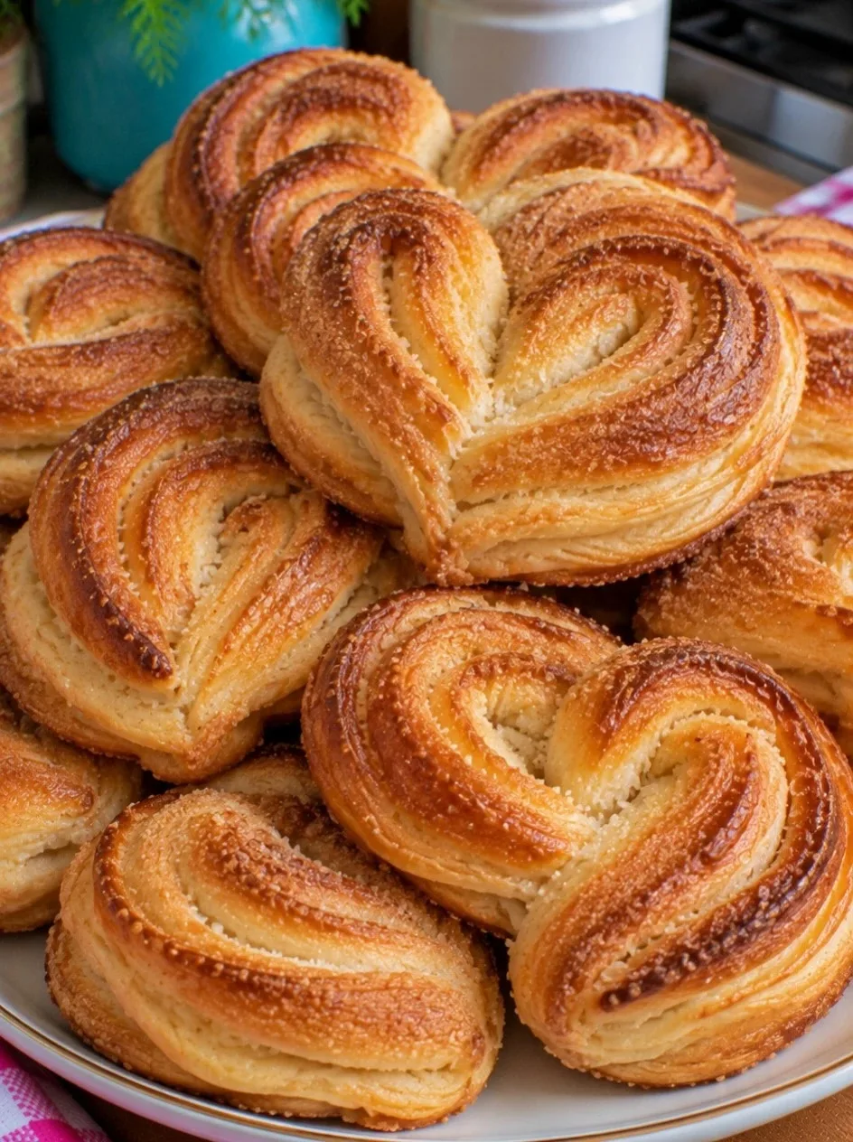 ❤ Плюшки-сердечки: сладкое волшебство для вашего стола!
